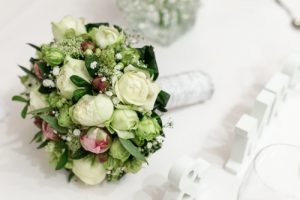 brautstrauss auf hochzeit in salzwedel