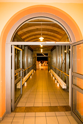 durchgang zum schlosssaal
